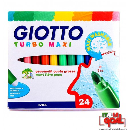 Colori a Spirito Giotto Turbo Maxi da 24