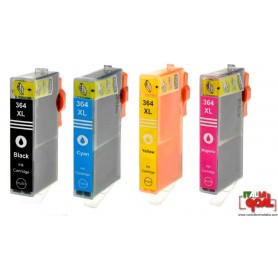 Cartuccia Compatibile HP-364XL (Vari Colori)