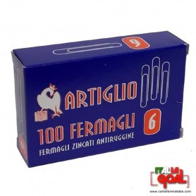 Fermagli Zincati n.6 (Scatola 100pz)