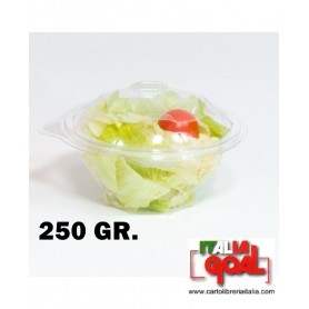 Contenitori PET per Insalata Tonde Gr. 250 PZ. 50