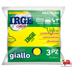 Panno Giallo Irge 35x35 (3 Pz)