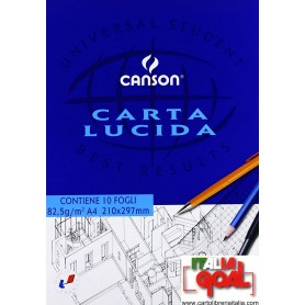 Carta Lucida A4 da 10 Fogli