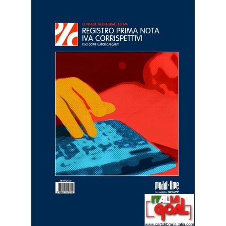 Registro Corrispettivi 13x2 Autoricalcante A4