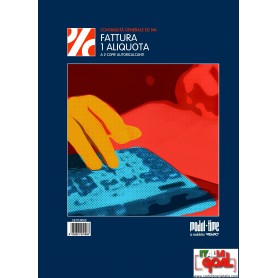 Blocco Fattura 1 Aliquota 50x2 autoricalcante A4 (21x29,7)