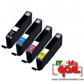 Cartuccia Compatibile Canon CLI/551 (Vari Colori)