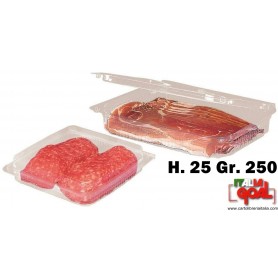 Cont. OPS per Salumi 15x22 H. 25 Gr. 250 PZ. 50