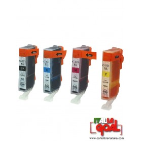 Cartuccia Compatibile Canon 521 (Vari Colori)