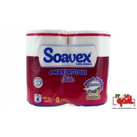 Carta Igienica Soavex 4 Maxi Rotoli