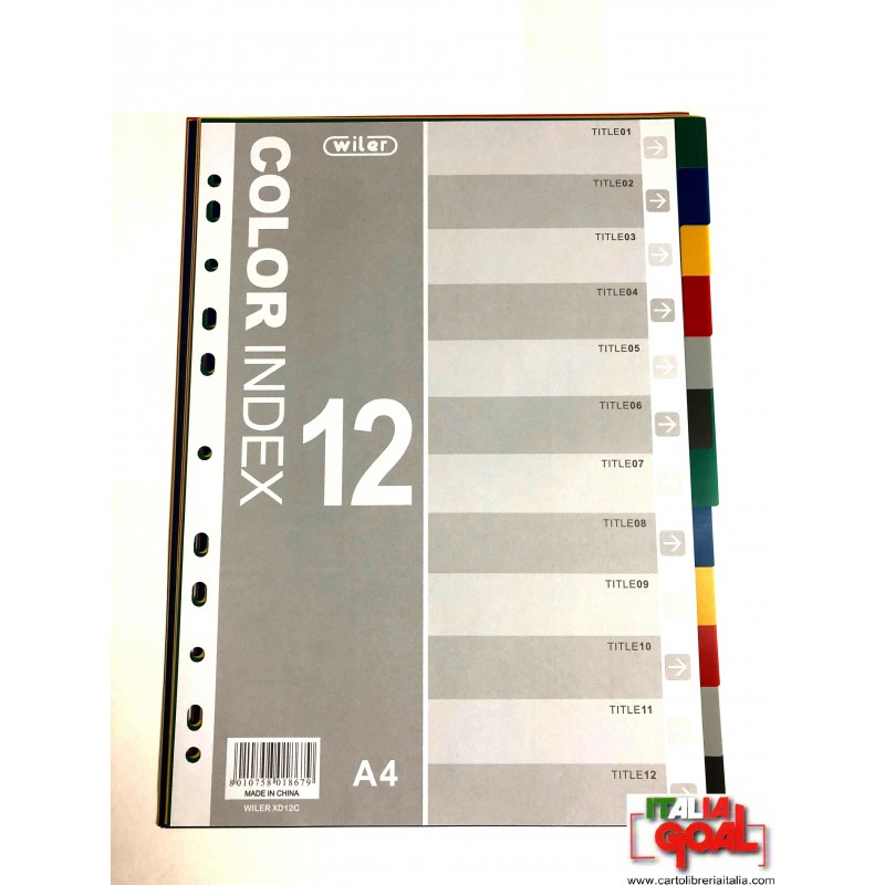 Divisori Alfabetici Per Raccoglitori A4 Exacompta Colori Assortiti In Cartoncino - 20 Schede - Foto 10