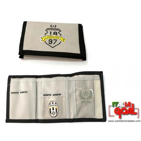 Portafoglio a Strappo Juve (Grigio)