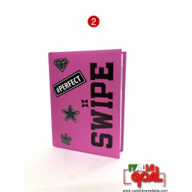 Diario Swipe Girl (Vari Colori)