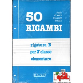 Ricambi A4 per Carpette ad Anelli Rig. B