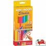 Matite Koh-I-Noor da 12 Colori + Temperino Omaggio