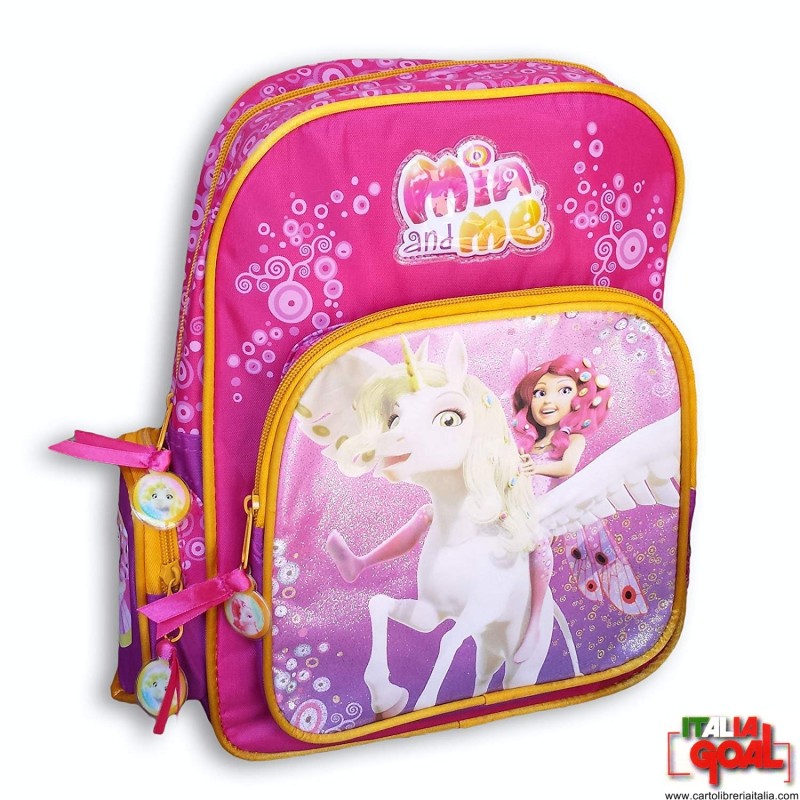 Coriex Zaino asilo 3D32x25x11 con tasca porta borraccia più