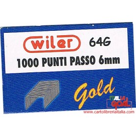 Punte per Cucitrici Wiler 64G 6mm