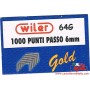 Punte per Cucitrici Wiler 64G 6mm