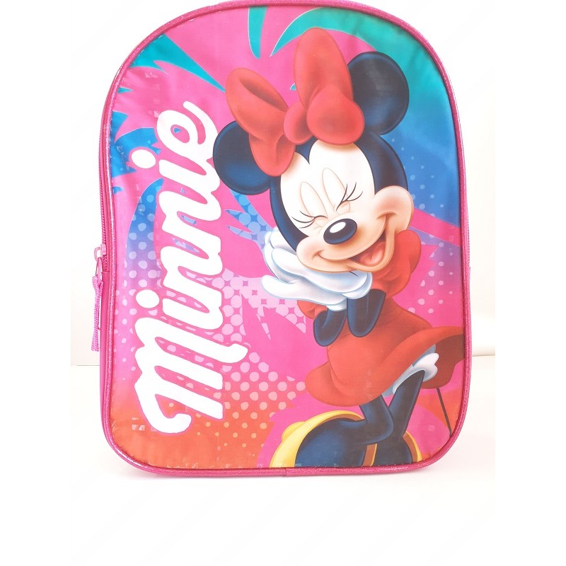 Minnie Mouse Funhouse Rucksack – Rosa, 29x22x9 Cm, Ideal Für Kindergarten & Freizeit