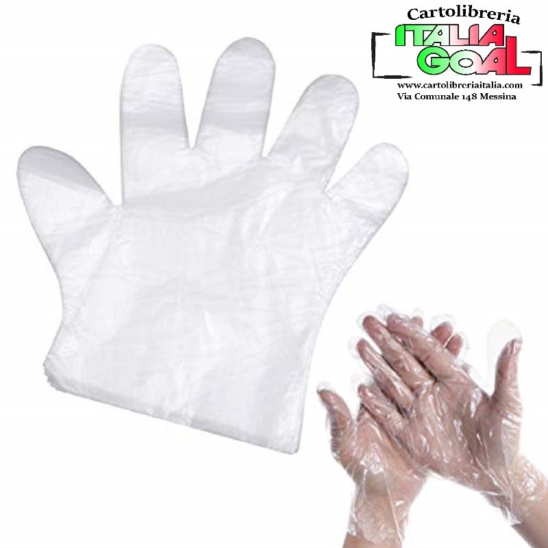 Guanti Monouso TPE 200 Pezzi – Senza Lattice E PVC, Taglia M, Adatti Al Contatto Alimentare