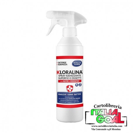 Kloralina Spray Igienizzante Superfici e Oggetti 500ml