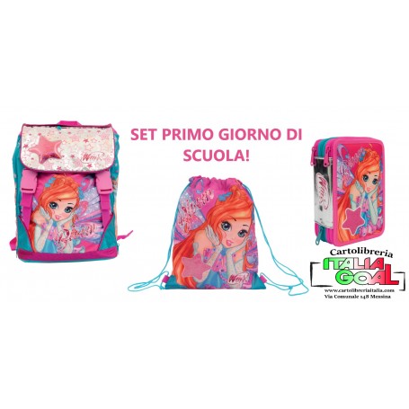 Set Primo Giorno di Scuola Winx