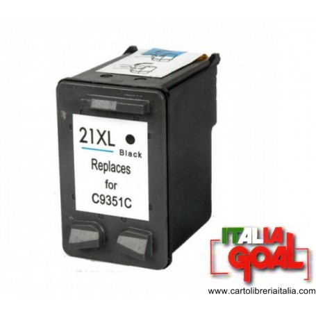 Cartuccia Compatibile HP 21XL (Nera)