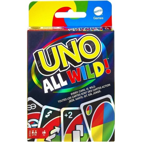 UNO All Wild! Gioco di carte MATTEL