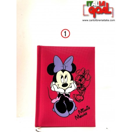 Diario Piccolo in Tessuto Minnie (Modello 1)