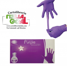 Guanti in Nitrile Viola Roial Purple